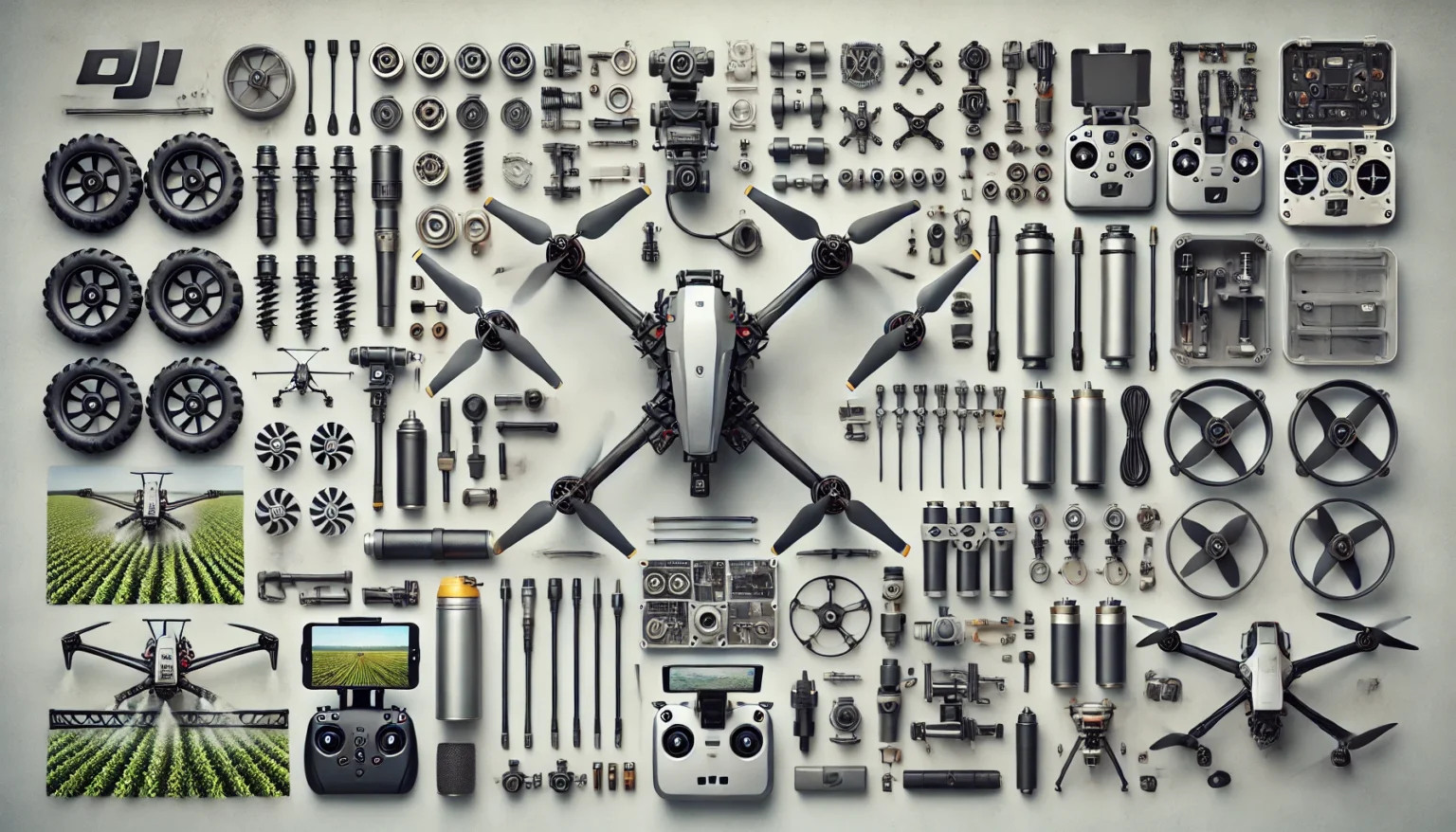Peças para Drones DJI Agrícola: Tecnologia para o Campo