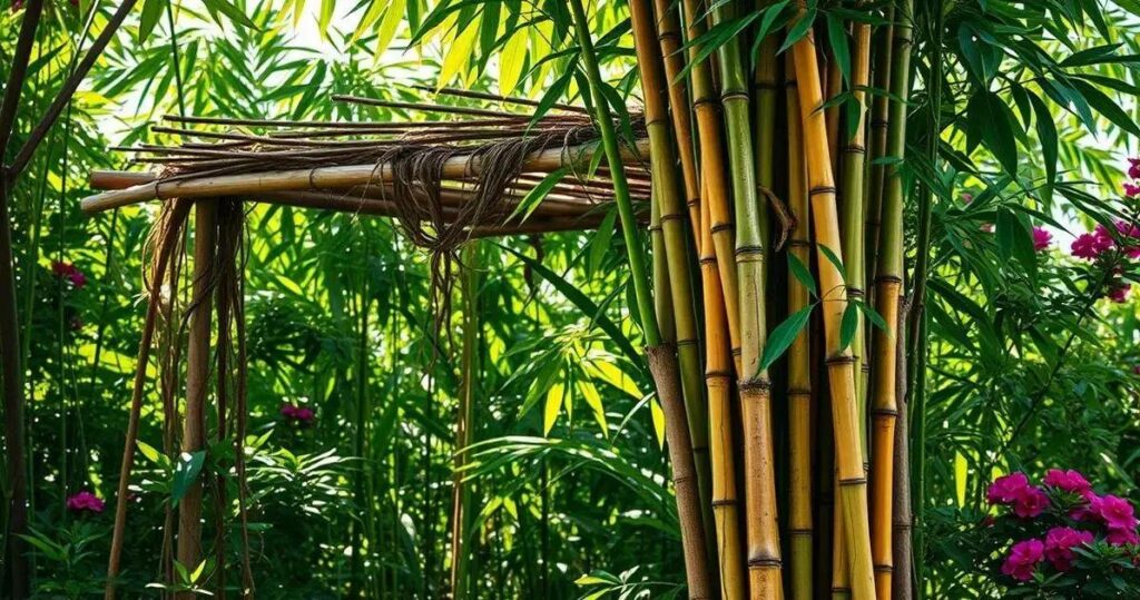 O que é uma cerca de bambu? Cerca de bambu