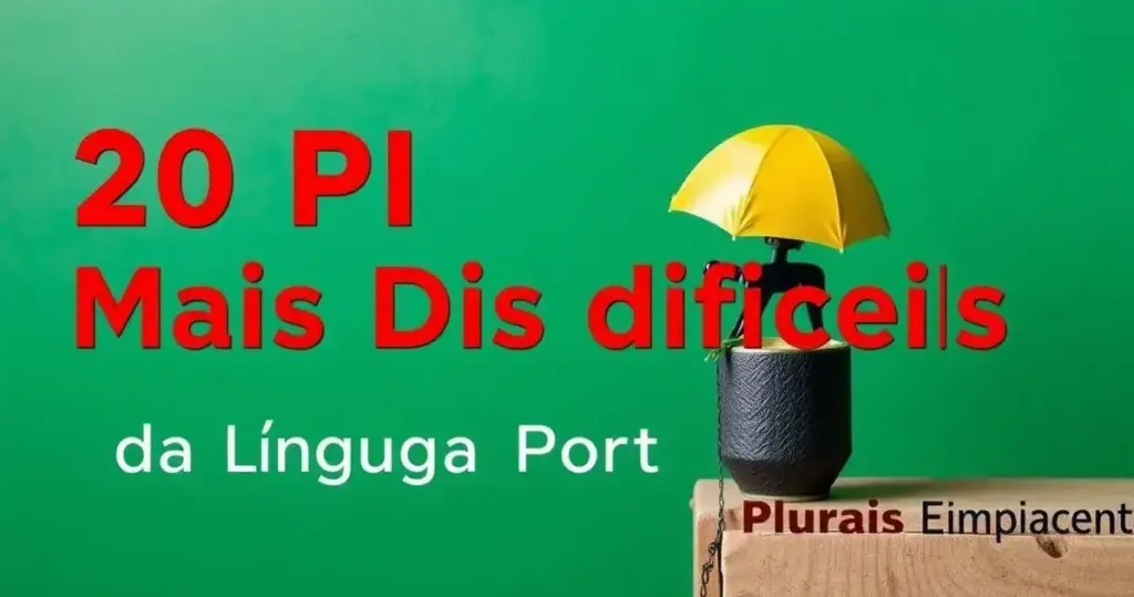 Os 20 Plurais Mais Difíceis da Língua Portuguesa Plurais difíceis