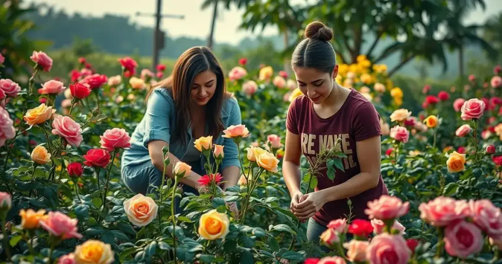 Roseira Como Plantar e Ter um Jardim Cheio de Rosas roseira como plantar