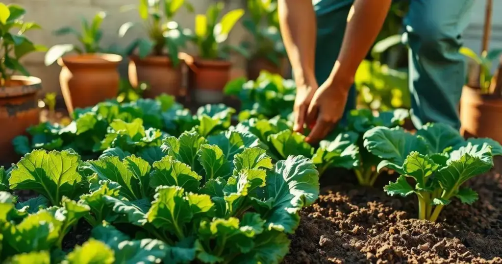 Como Plantar Couve e Ter Folhas Verdes o Ano Todo como plantar couve