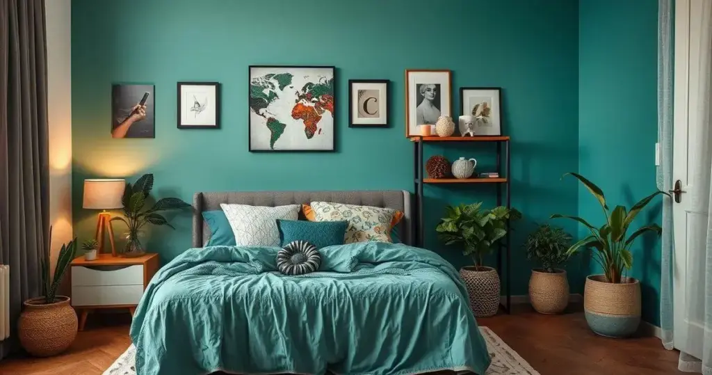 Decoração de Parede de Quarto Transforme Sem Quebra-Quebra decoração de parede de quarto