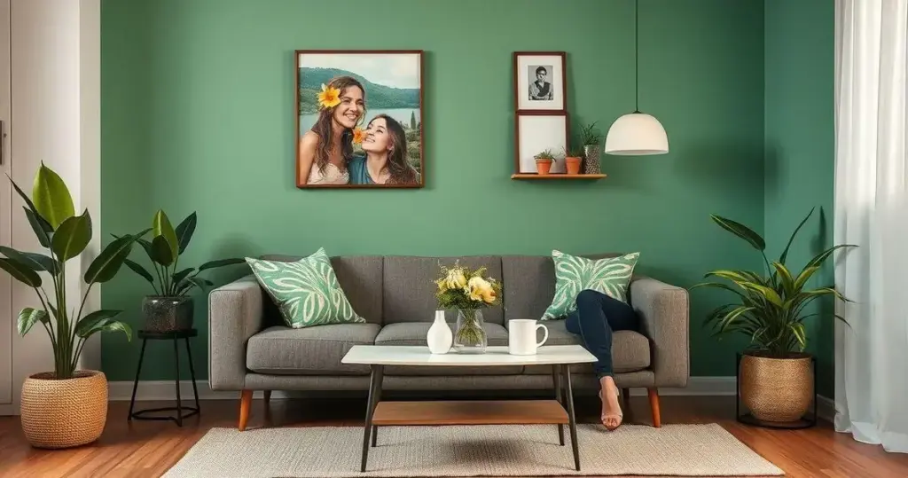 decoração minimalista para sala pequena