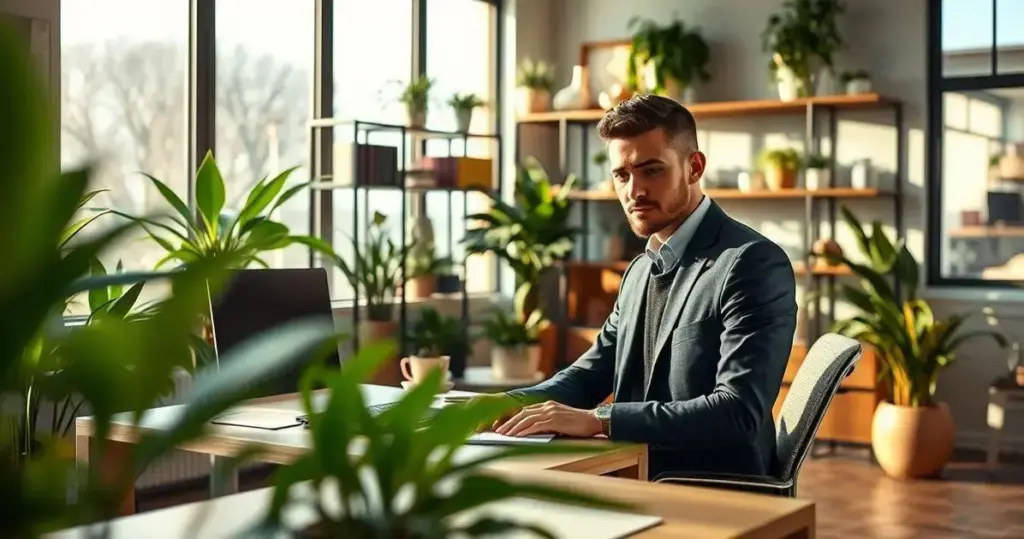 Escritório Decoração Produtividade e Estilo no Home Office escritório decoração