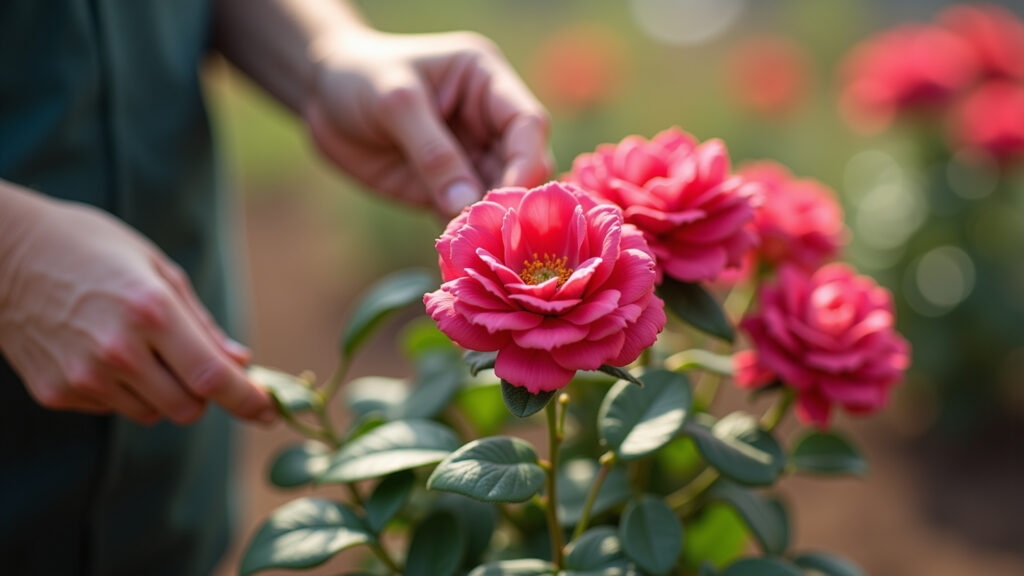 Adubando a Rosa do Deserto para floração abundante.