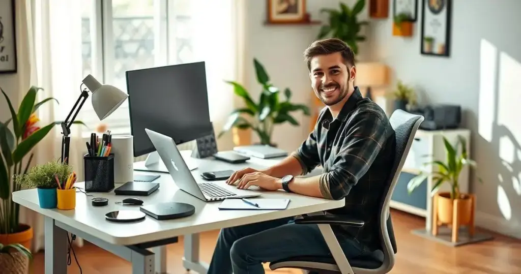 Como Organizar Seu Home Office Para Máxima Produtividade organização de home office