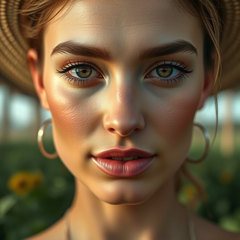 Maquiagem Natural e Elegante: O Guia de Dicas Mulher com maquiagem natural e elegante, pele radiante.