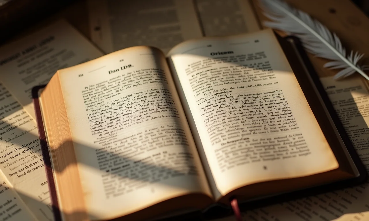 Livro aberto com a inscrição 'Origem da LDB' e documentos históricos brasileiros.