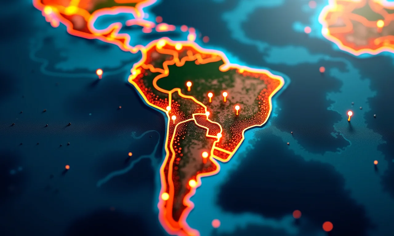 Relação entre endereço IP e geolocalização no Brasil.