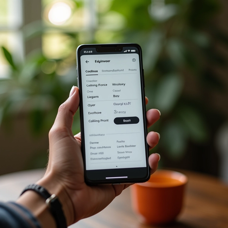Tamanho da fonte personalizável no celular para pessoas com baixa visão