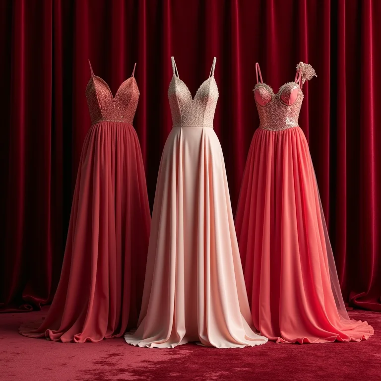 Diferentes estilos de vestidos para festa de bodas de prata