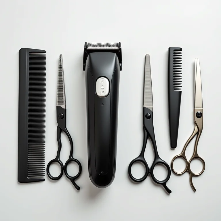 Ferramentas para aparar a barba