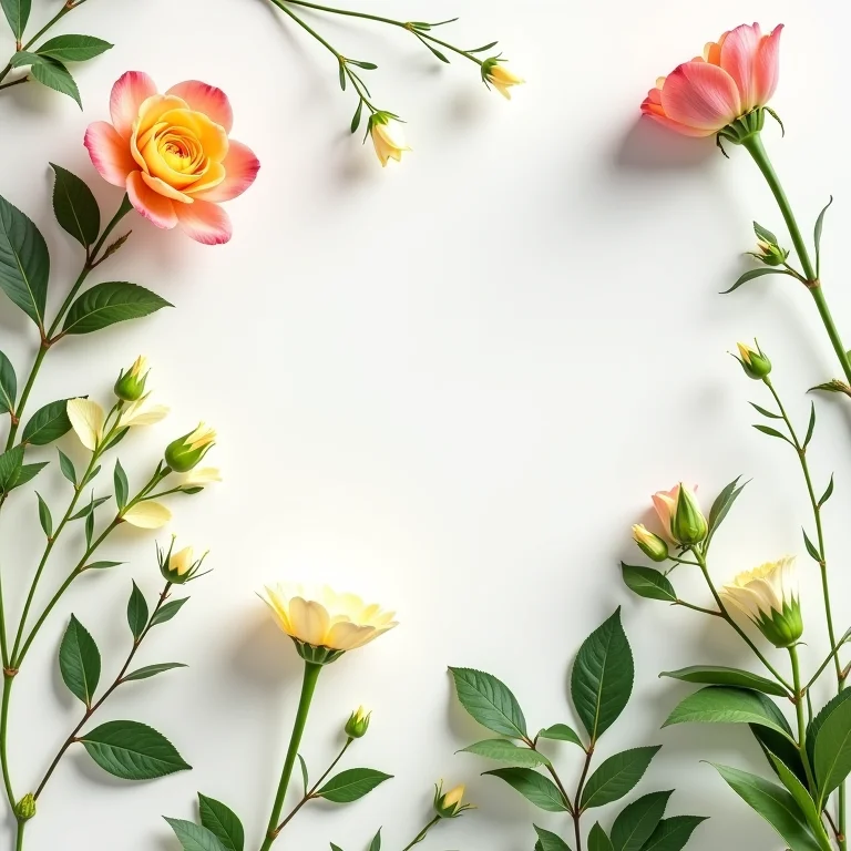 Flores e folhagens na decoração de casamento