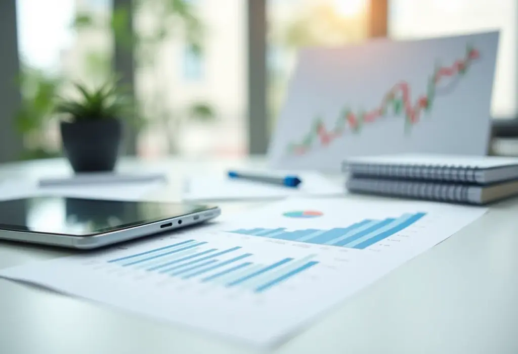 Gráfico de crescimento de investimentos LCI e LCA