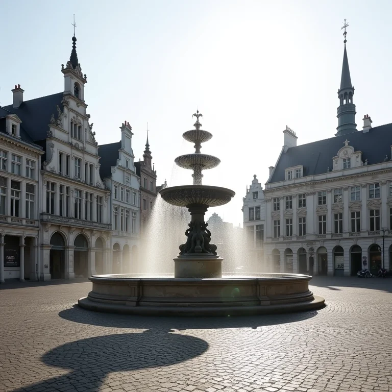 Markt Square em Antuérpia, Bélgica