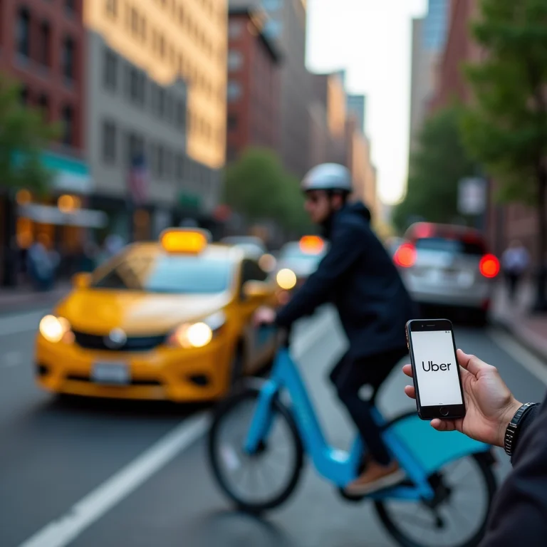Opções de transporte em Boston: táxi, bicicleta e Uber