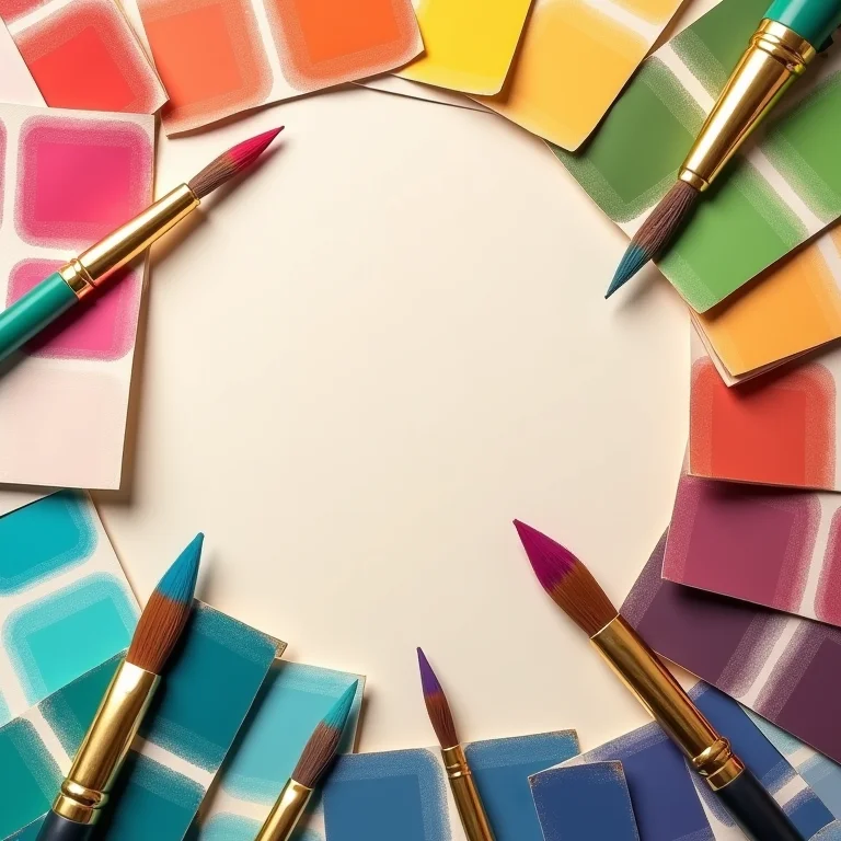 Paleta de cores retrô vibrantes e tons pastel para cozinha