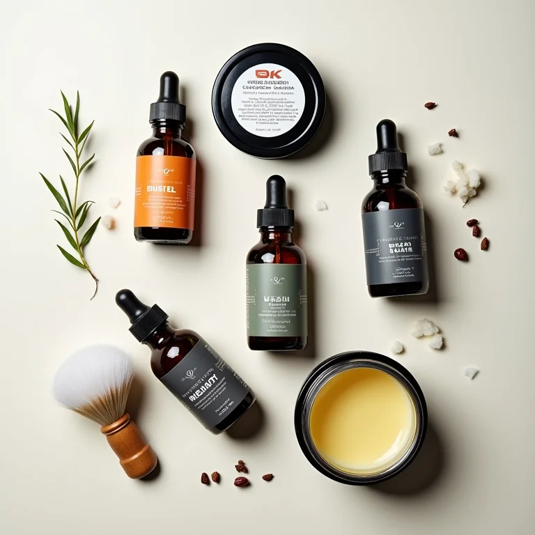 Produtos para hidratação da barba
