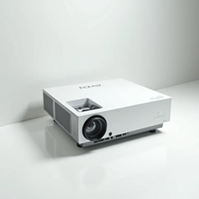 Projetor moderno com design elegante