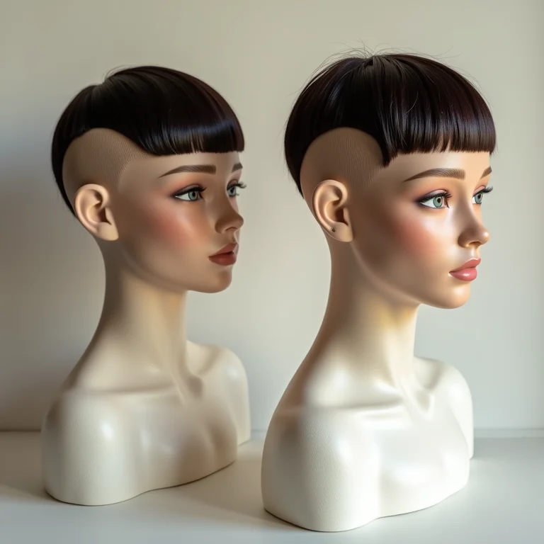 Undercuts para rosto oval