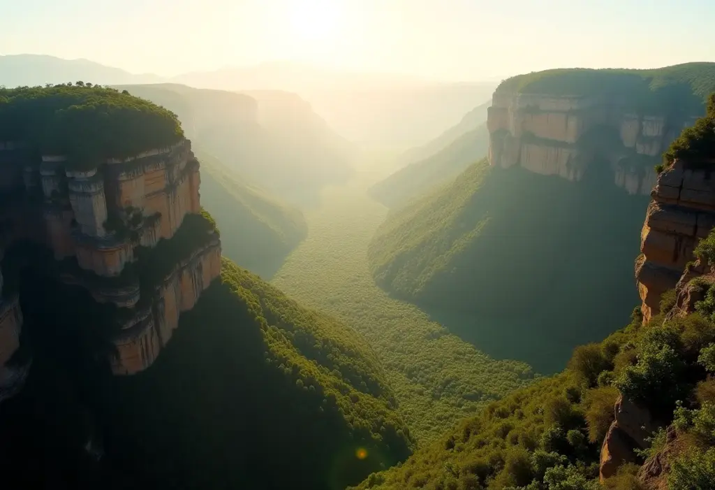 Vista aérea da Chapada dos Veadeiros