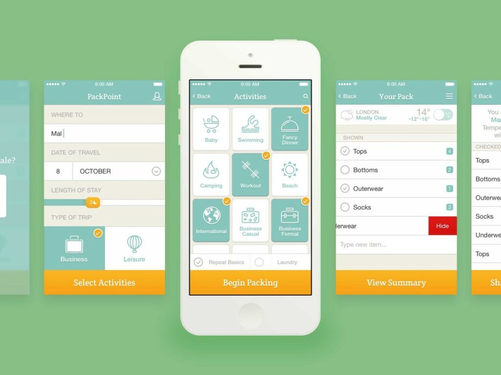 apps para organizar roteiro de viagem