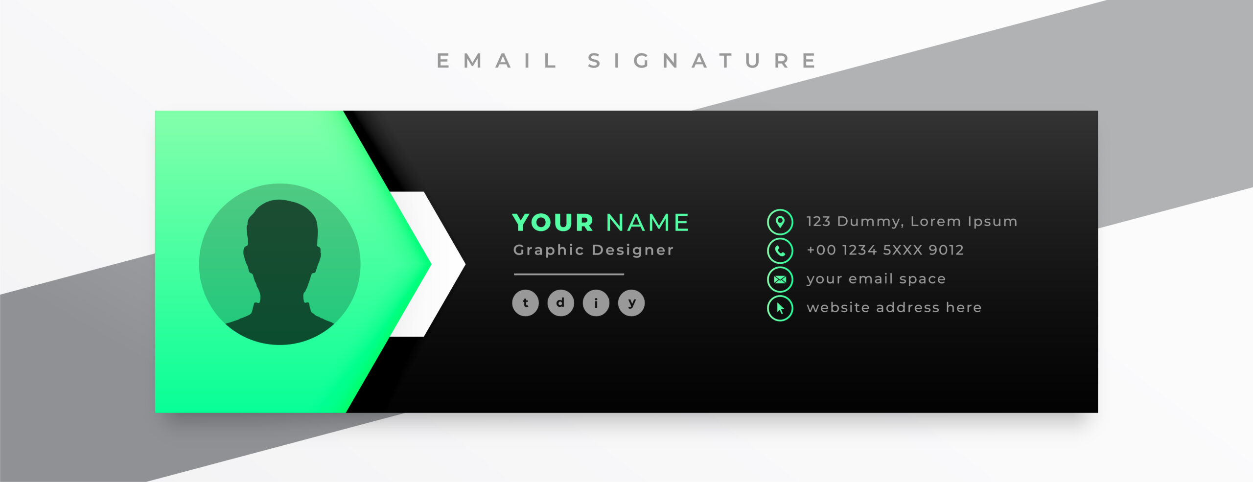 assinatura de email profissional