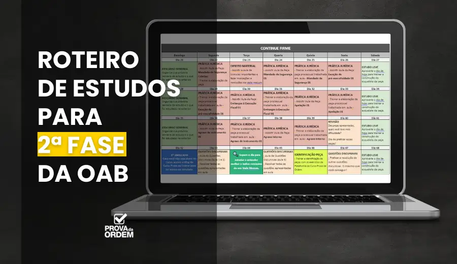 Guia Completo: Como Montar o Esqueleto da Peça na 2ª Fase da OAB