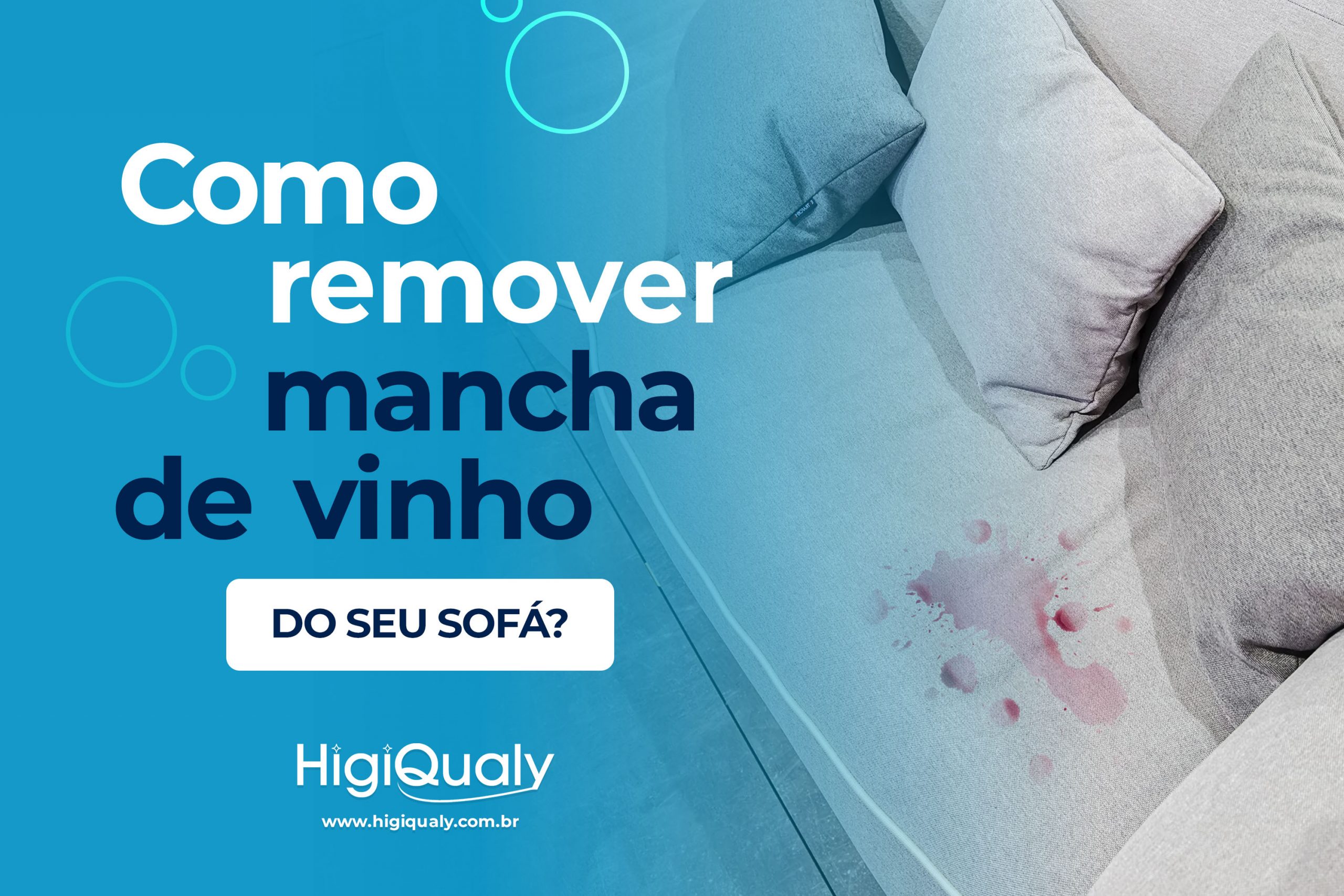 Como Proteger seu Sofá de Manchas de Vinho: Dicas e Impermeabilização