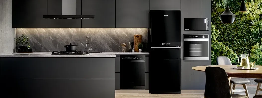 Como Combinar Cores com sua Cozinha Preta