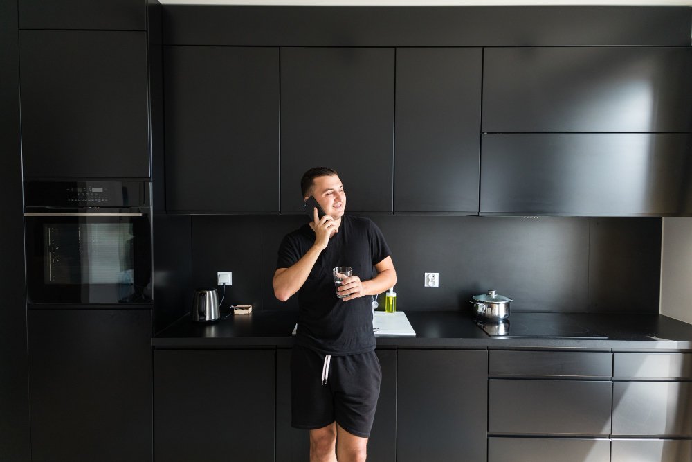 cozinha preta