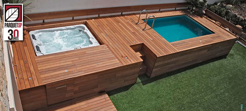Soluções Para Pequenos Espaços: Decks Compactos e Funcionais - inspiração 2