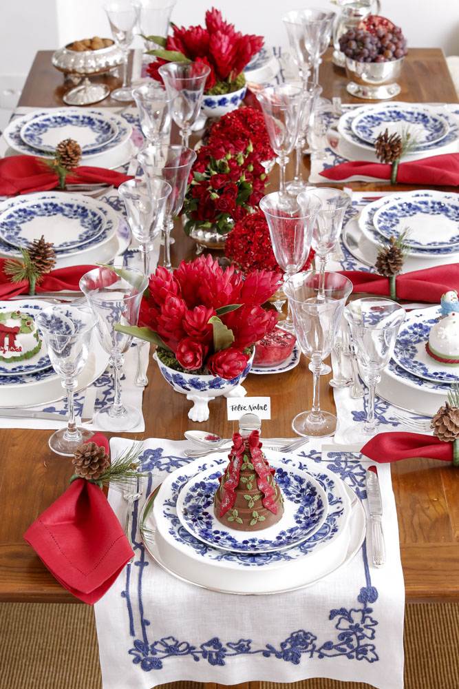 DIY: Enfeites de Natal Azuis para uma Árvore Única