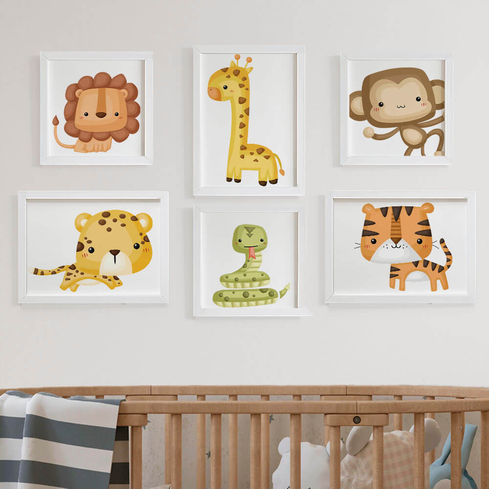 DIY: Crie um quarto de bebê safari com orçamento limitado