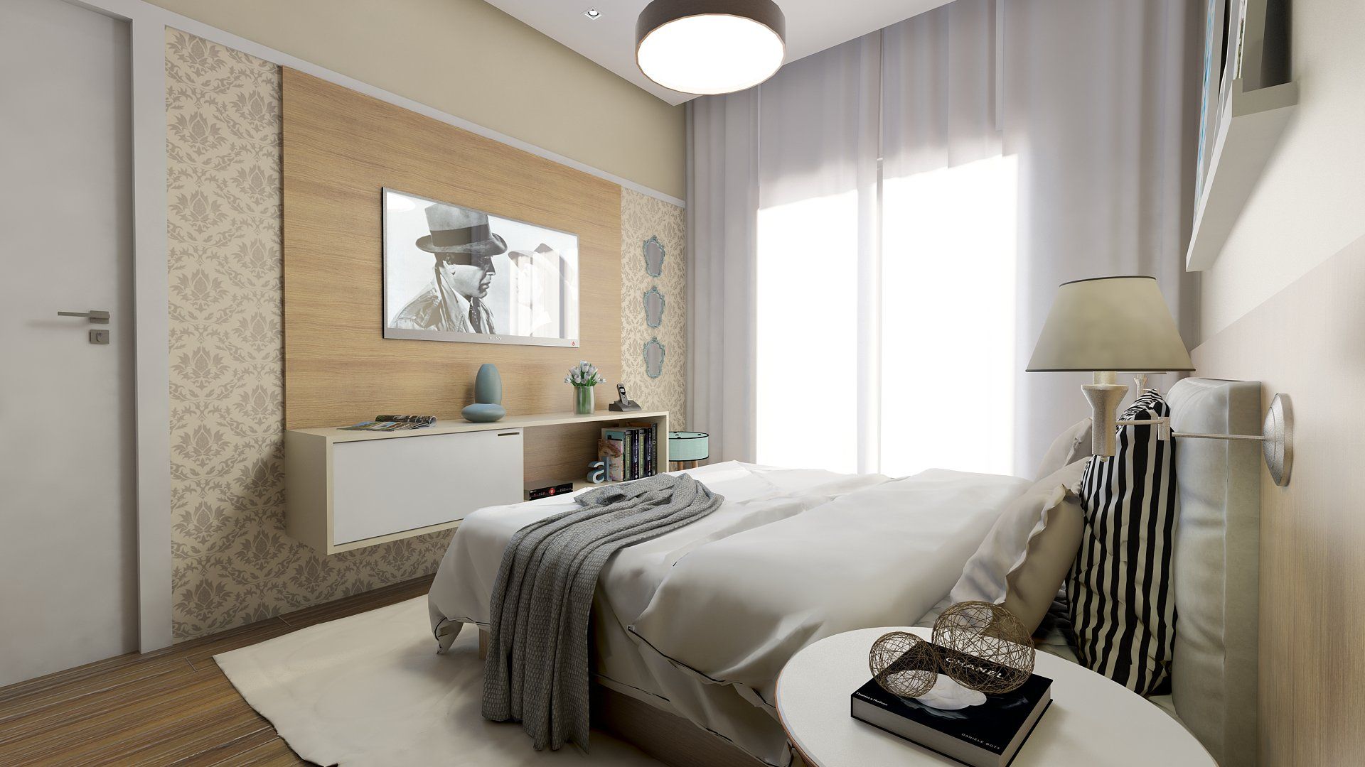 Como Escolher os Móveis Ideais para um Quarto de Casal Pequeno