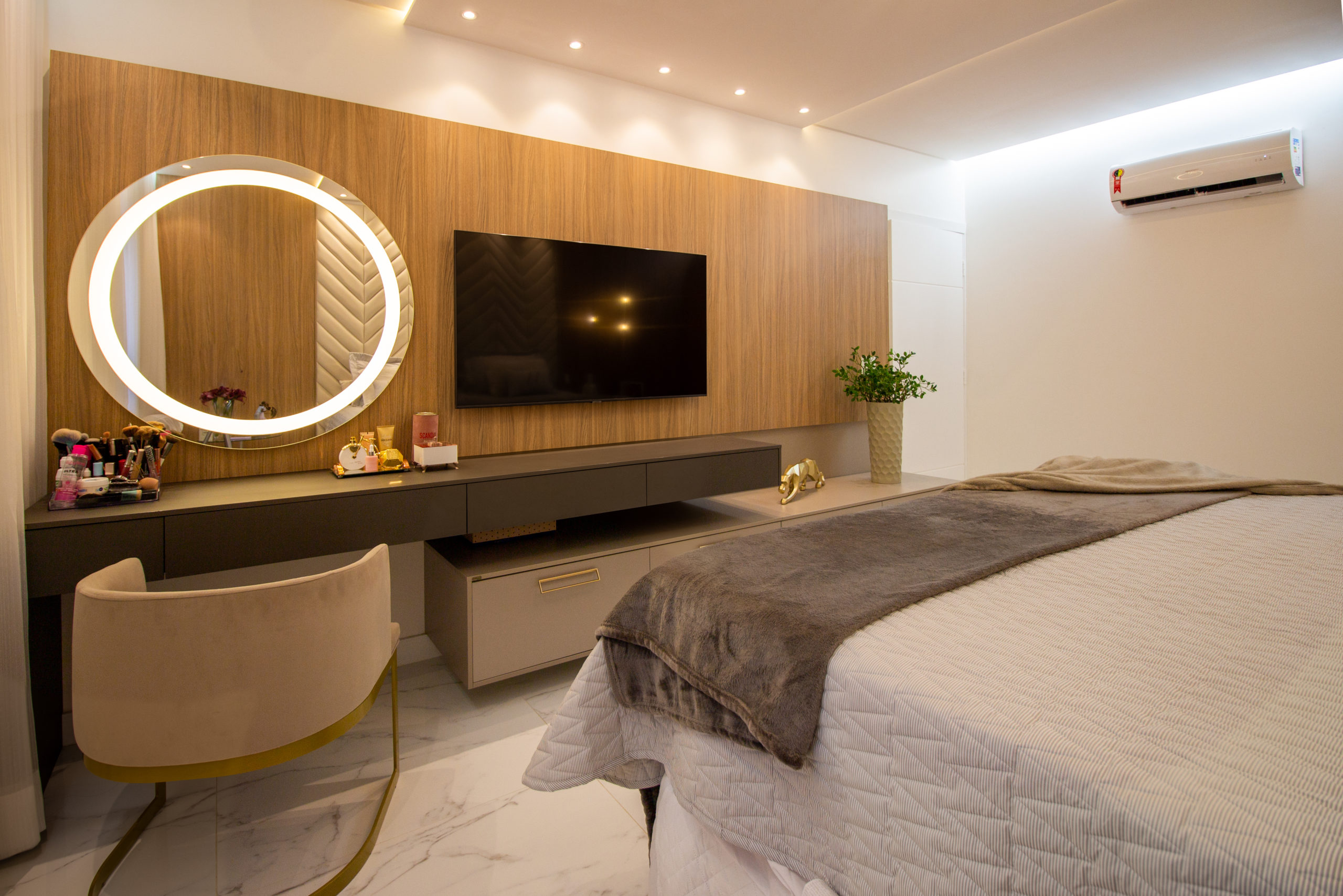 decoração de quarto de casal planejado