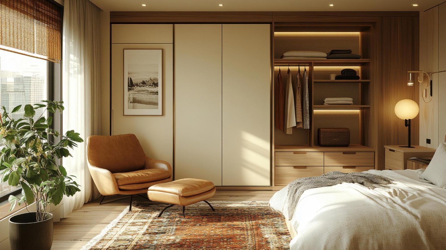 decoração de quarto de casal planejado