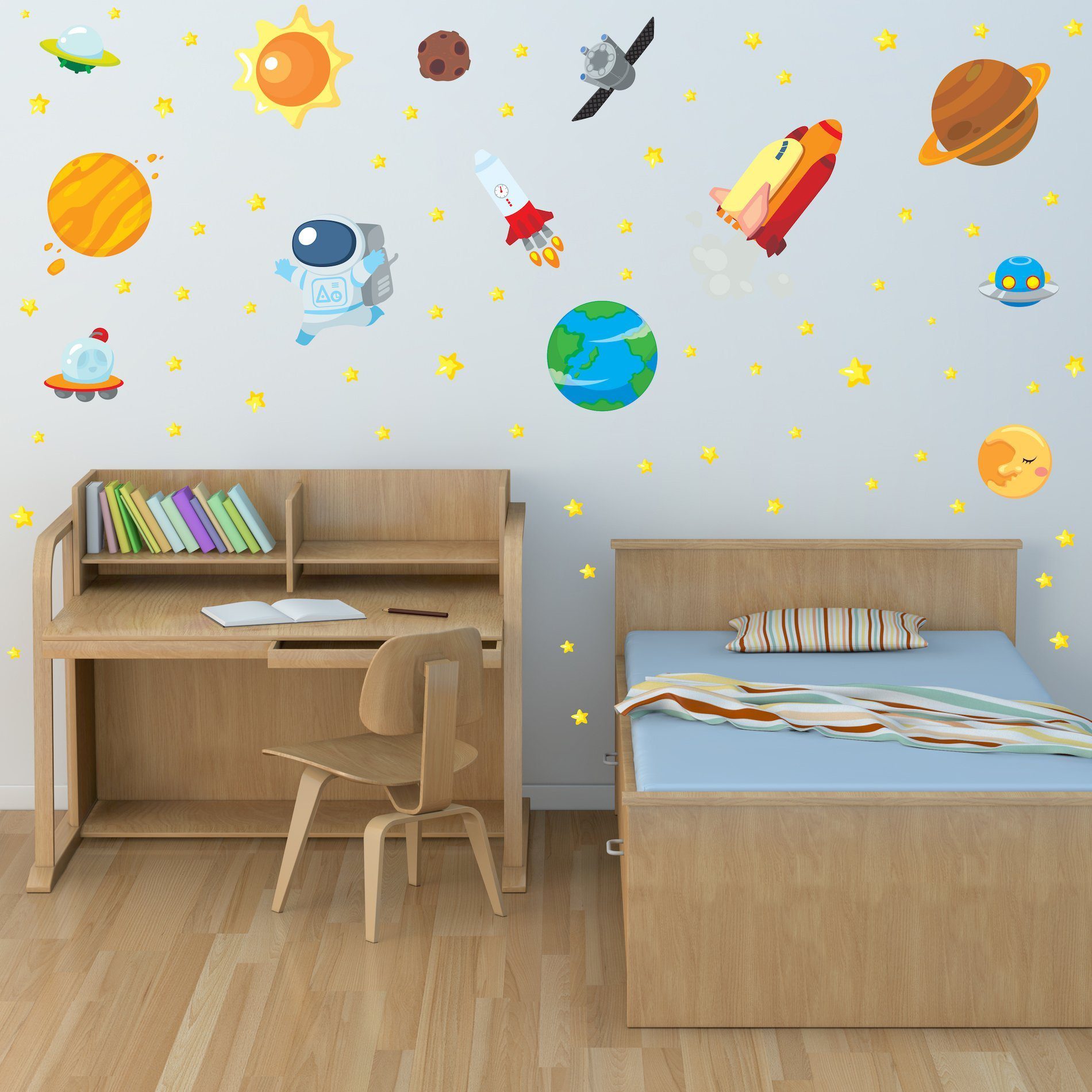 DIY: Crie Adesivos de Foguete para o Quarto do seu Filho