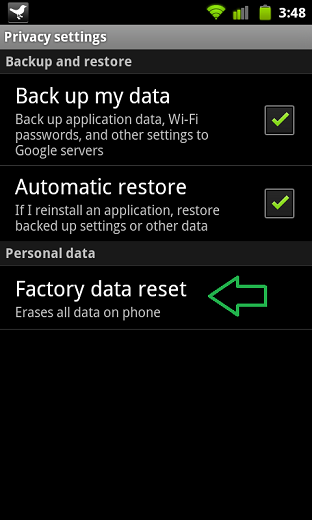 Quando a restauração de fábrica é a única solução para problemas no Android