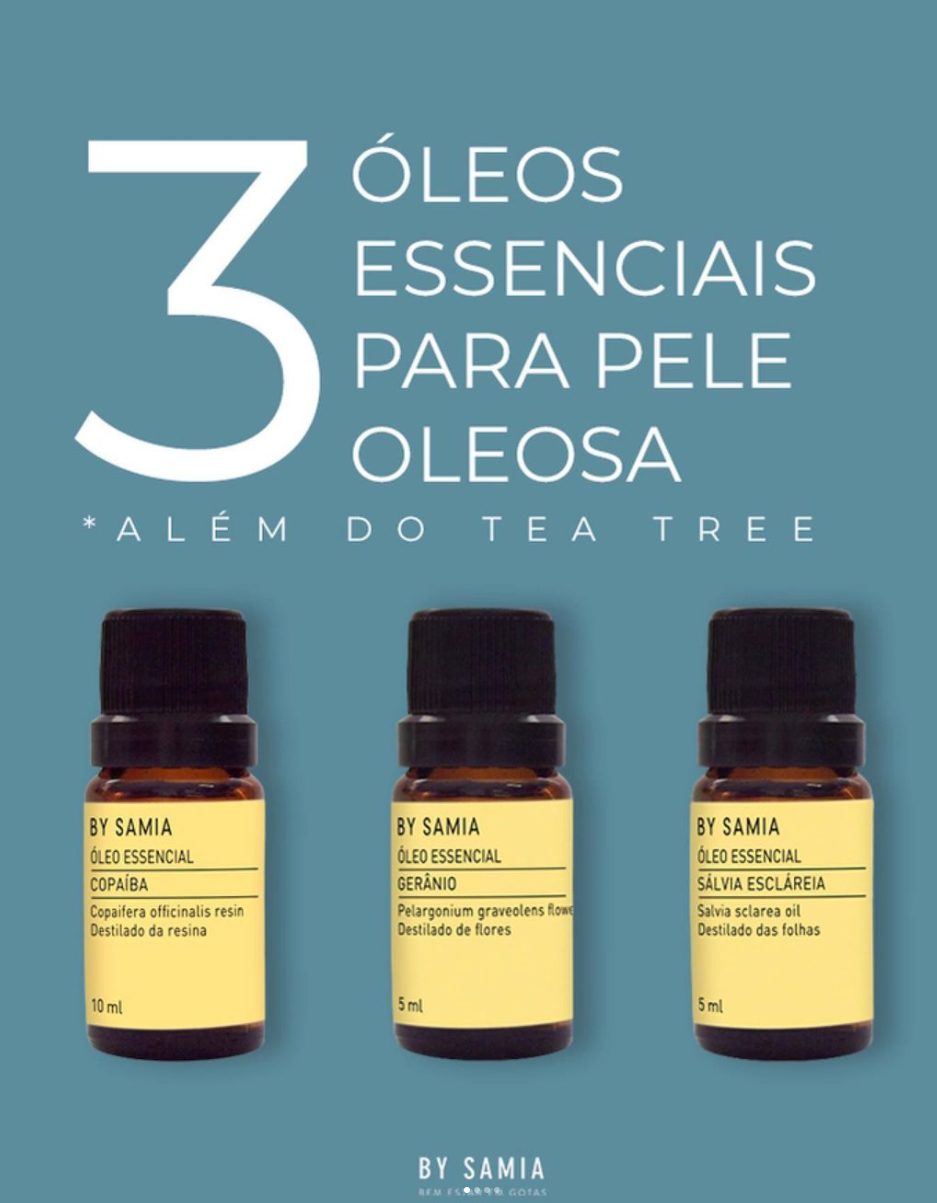 óleos essenciais para a pele