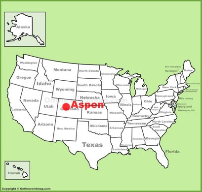 Localização Geográfica Exata de Aspen - inspiração 1