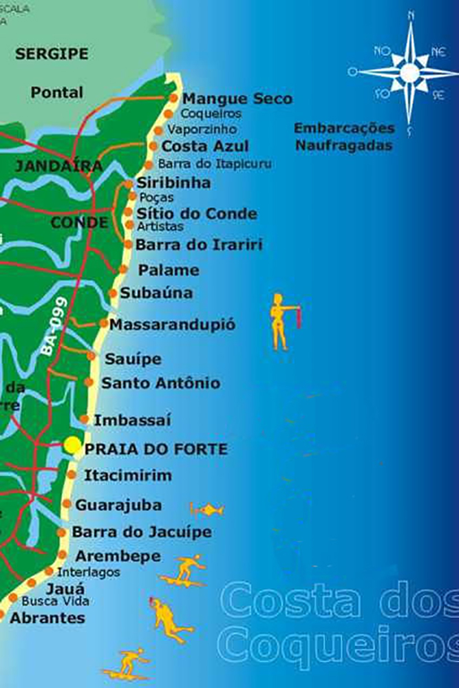 praias bahia