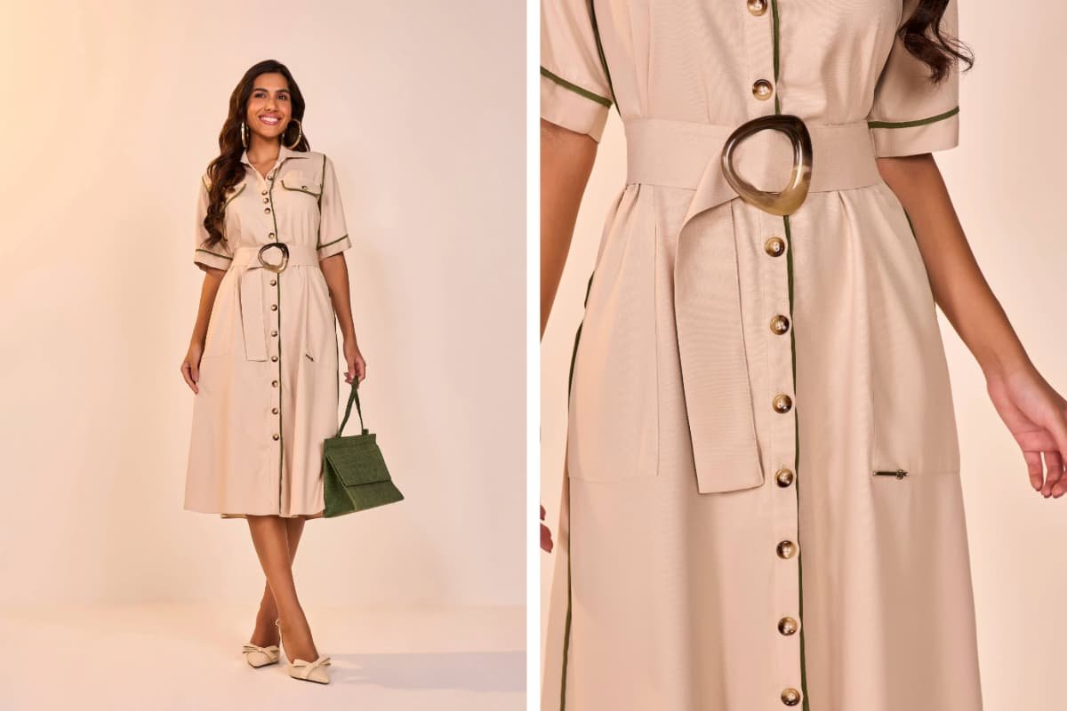 Vestido chemise: o guia completo de como combinar com calçados
