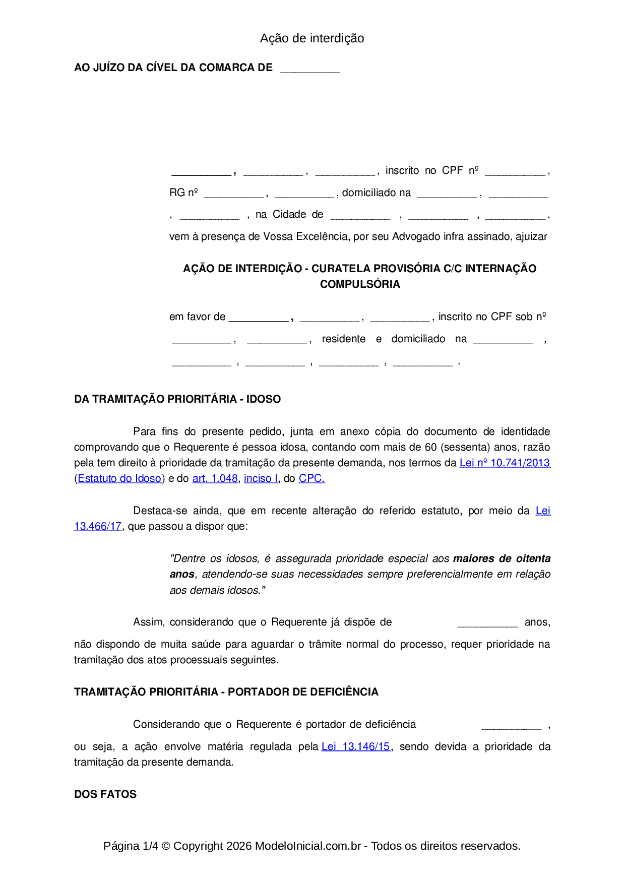 Guia Completo: Como Solicitar a Curatela de um Familiar