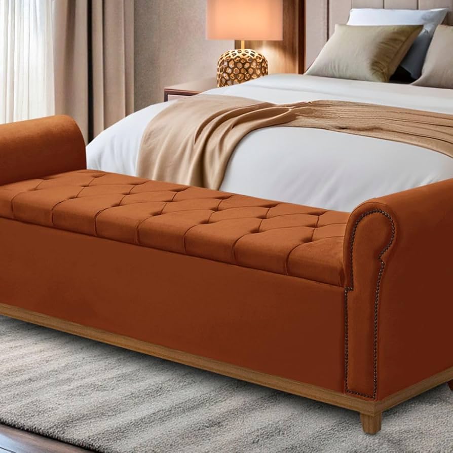 Baú Recamier Capitonê vs. Puff Baú: Qual escolher para seu quarto?