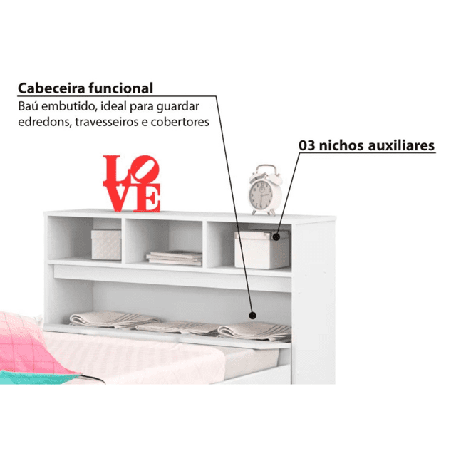 Transforme Seu Quarto: Kits de Cabeceira e Calçadeira Baú para um Ambiente Harmonioso