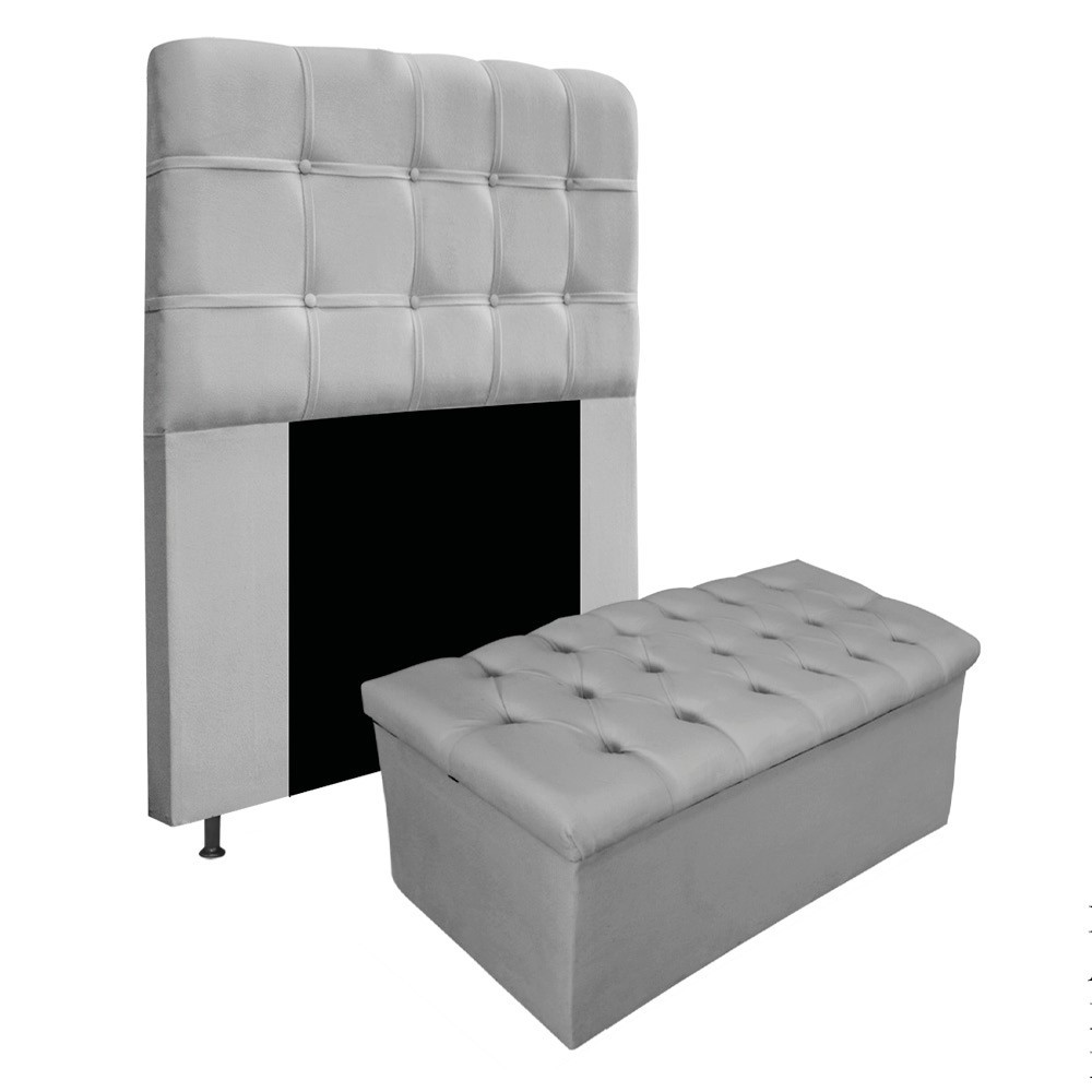 Otimizando o Espaço: Dicas de Design com Cabeceiras Cinzas Modulares