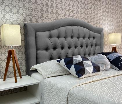 Otimizando o Espaço: Dicas de Design com Cabeceiras Cinzas Modulares