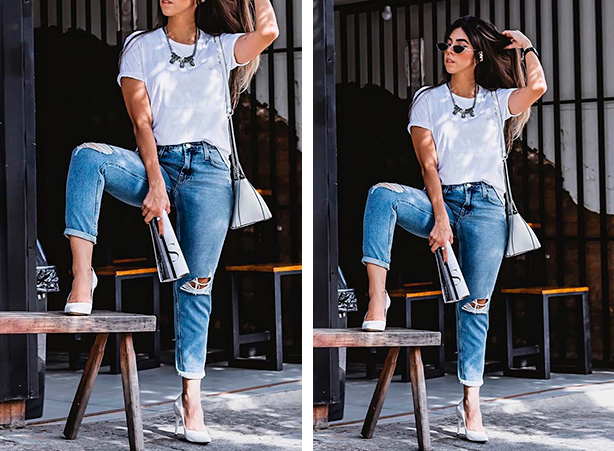 calça boyfriend