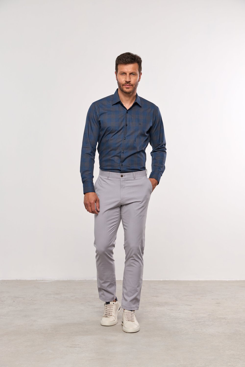calça de sarja masculina cores